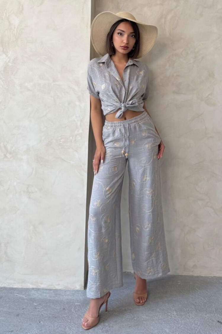 Embroidered Pants -Dsn2 - Brand: Topshow - Women & Kids, Baby Clothes Wholesale - TheBS Women