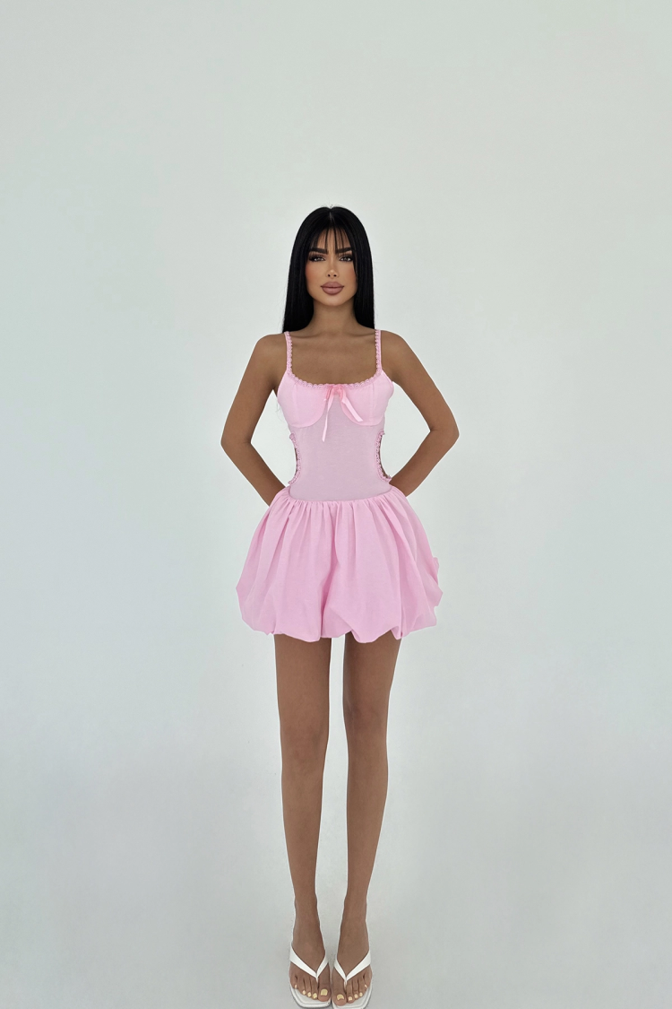 Strap Mini Dress - Producer: EYYO ATELIER - Wholesale Women Clothes - TheBS Women