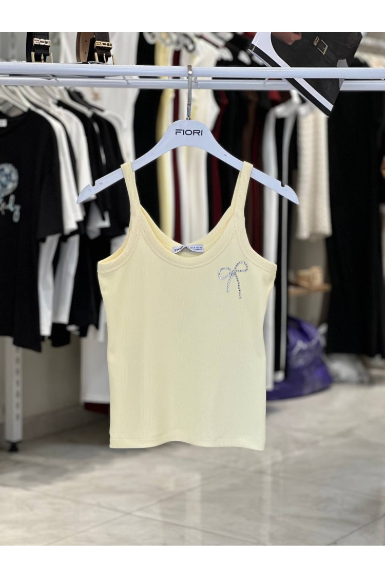 Slim Fit Sleeveless Blouse With Cap Sleeves - Brand: Fiori - Women & Kids, Baby Clothes Wholesale - TheBS Women