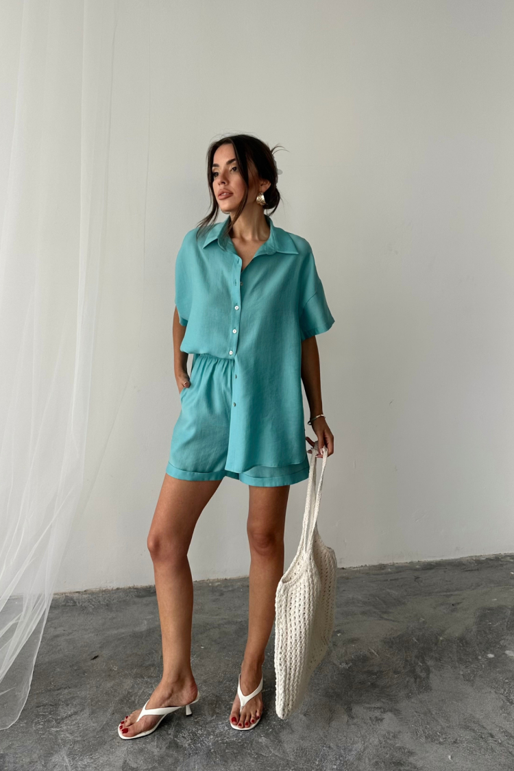 Blue Casual Streetwear Set - Brand: Ello - Women & Kids, Baby Clothes Wholesale - TheBS Women