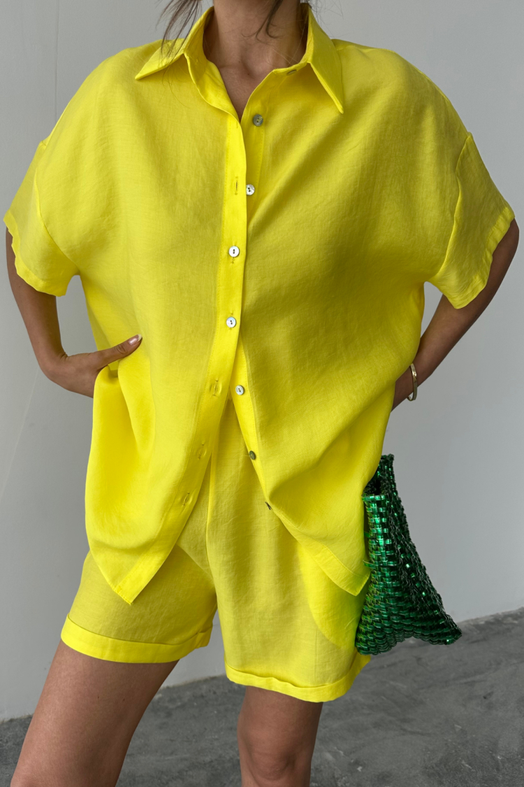 Casual Streetwear Set With Paper Bag Shorts - Brand: Ello - Women & Kids, Baby Clothes Wholesale - TheBS Women