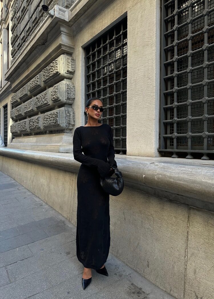 Backless Knit Dress - Producer: Sobe Istanbul - Wholesale Women Clothes - TheBS Women