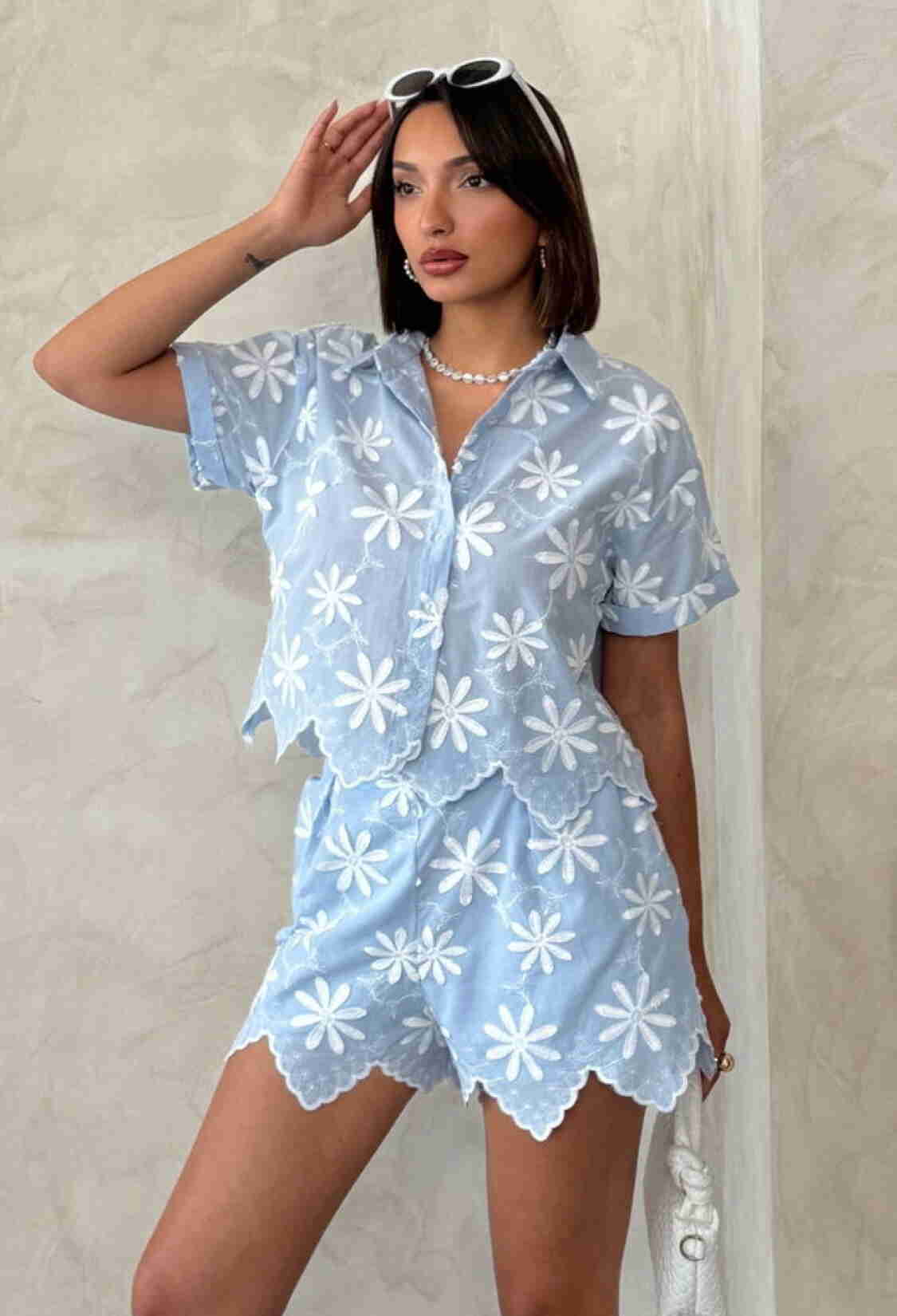 Floral Casual Bermuda Shorts - Brand: Topshow - Women & Kids, Baby Clothes Wholesale - TheBS Women