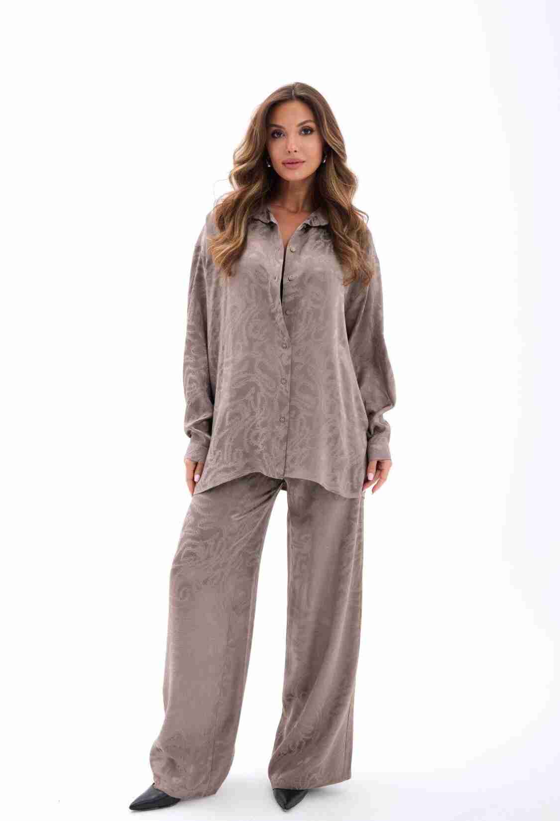 Beige Casual Elegant Formal Set - Brand: Fame - Women & Kids, Baby Clothes Wholesale - TheBS Women