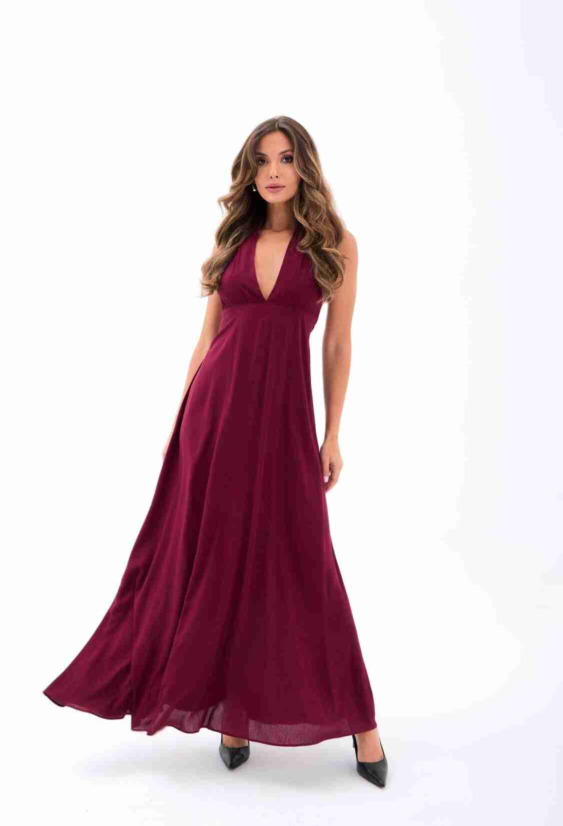 Elegant Backless Dress - Brand: Fame - Women & Kids, Baby Clothes Wholesale - TheBS Women
