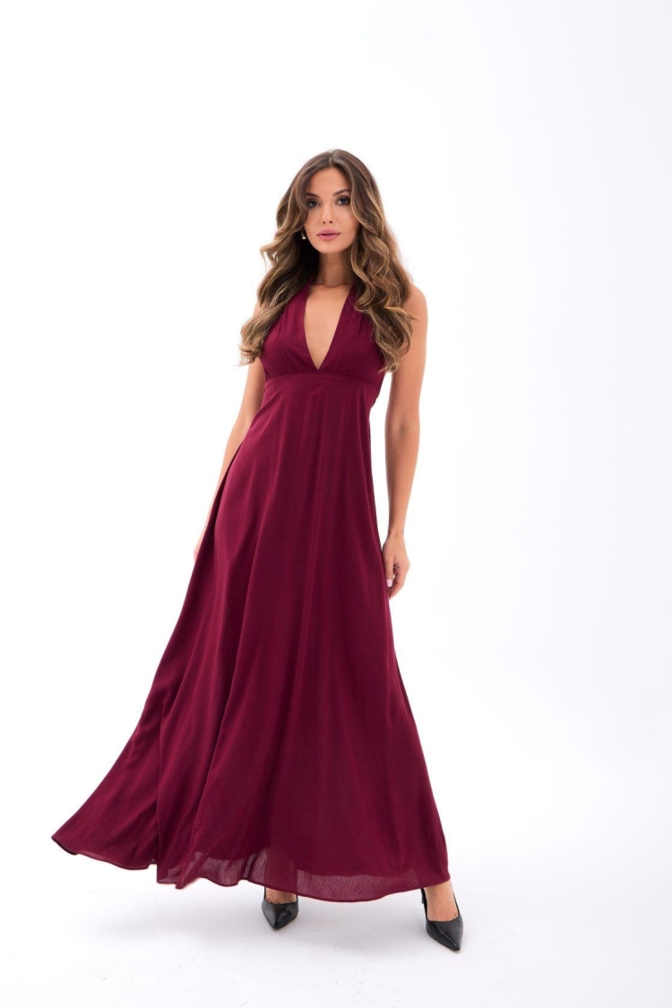 Elegant Backless Dress - Brand: Fame - Women & Kids, Baby Clothes Wholesale - TheBS Women