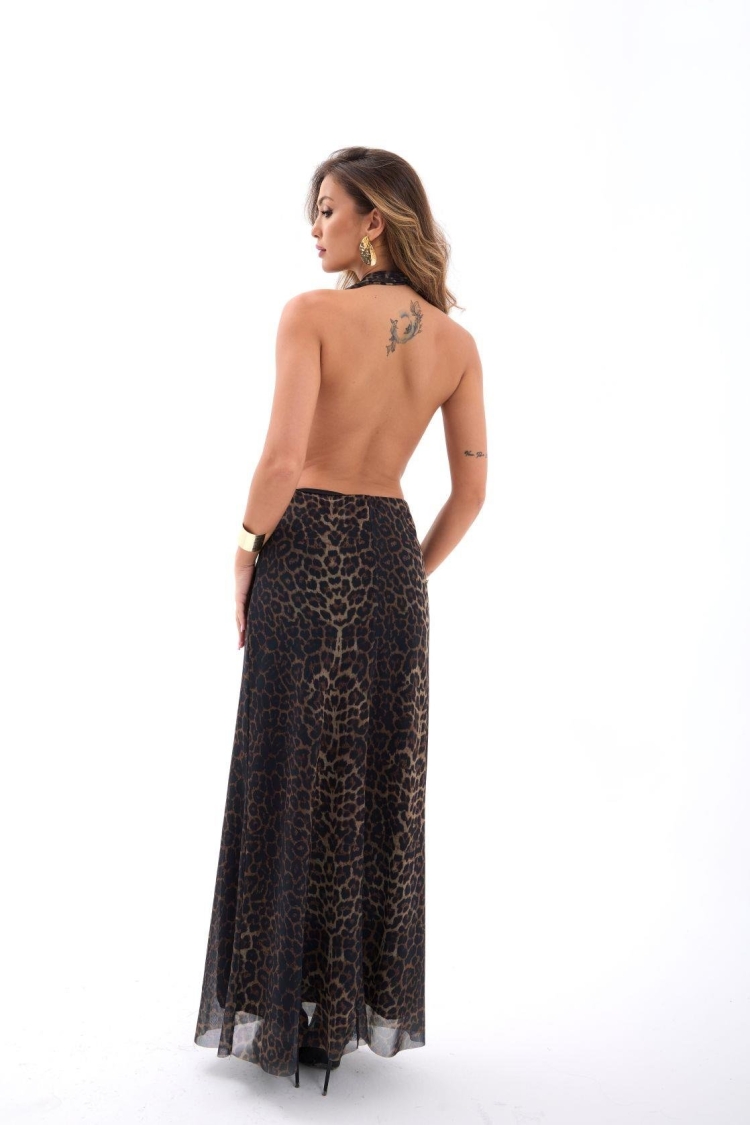 Brown Sexy Elegant Glam Formal Dress - Brand: Fame - Women & Kids, Baby Clothes Wholesale - TheBS Women