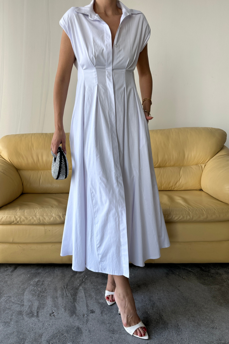Elegant Formal Casual Shirt Dress - Brand: Ello - Women & Kids, Baby Clothes Wholesale - TheBS Women