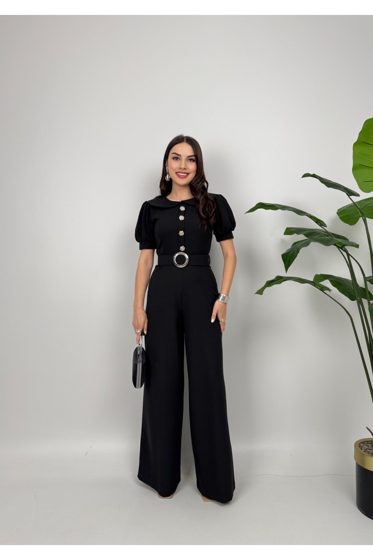 Tailored Elegant Jumpsuit - Brand: Miss Janell - Women & Kids, Baby Clothes Wholesale - TheBS Women