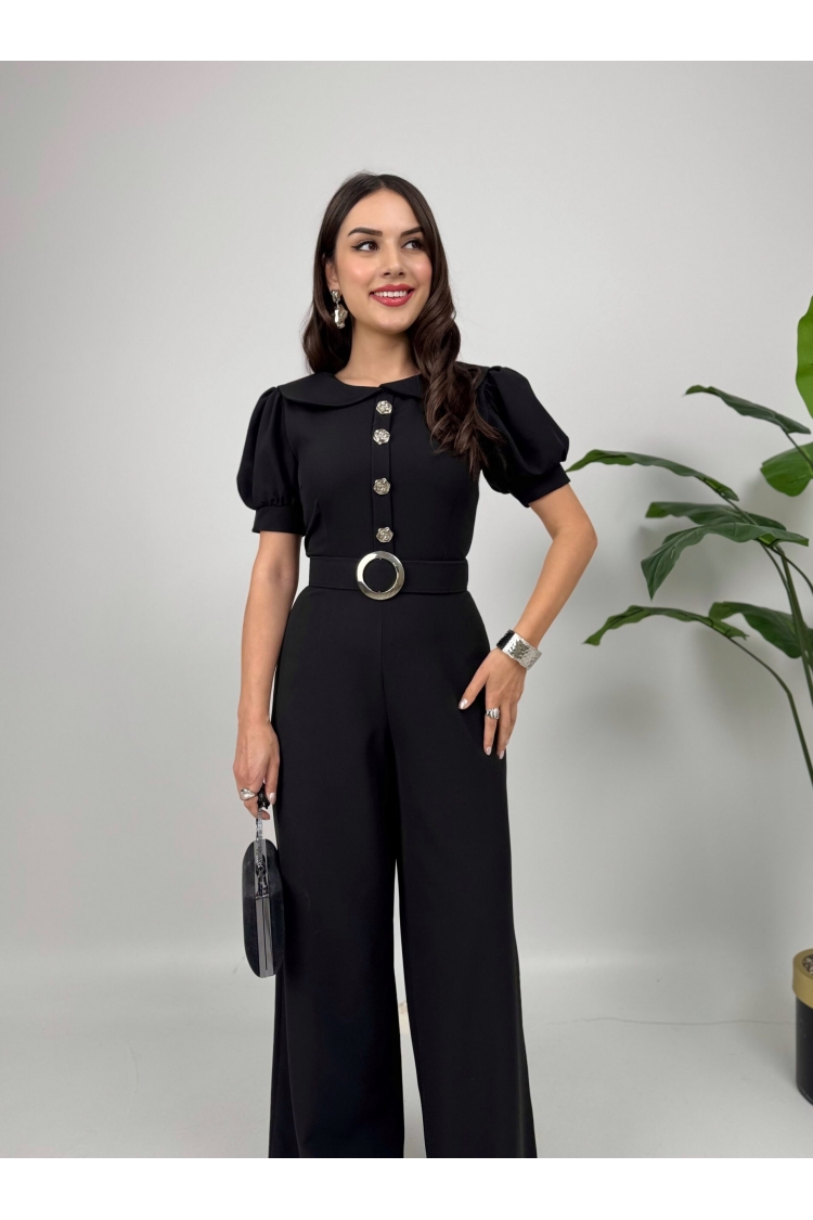 Tailored Elegant Jumpsuit - Brand: Miss Janell - Women & Kids, Baby Clothes Wholesale - TheBS Women