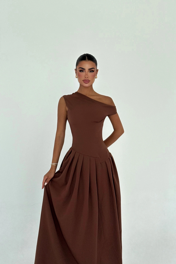 Elegant Formal Glam A-Line Dress - Producer: EYYO ATELIER - Wholesale Women Clothes - TheBS Women