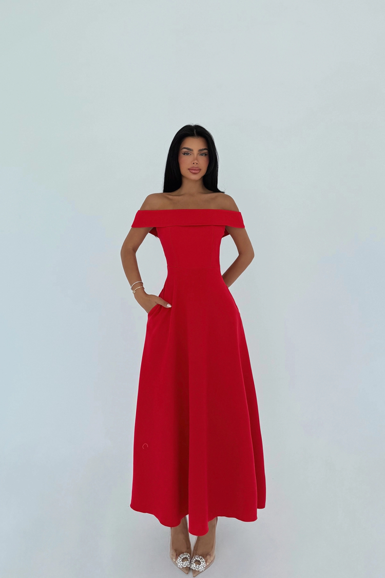 Elegant Formal Glam A-Line Dress - Brand: EYYO ATELIER - Women & Kids, Baby Clothes Wholesale - TheBS Women
