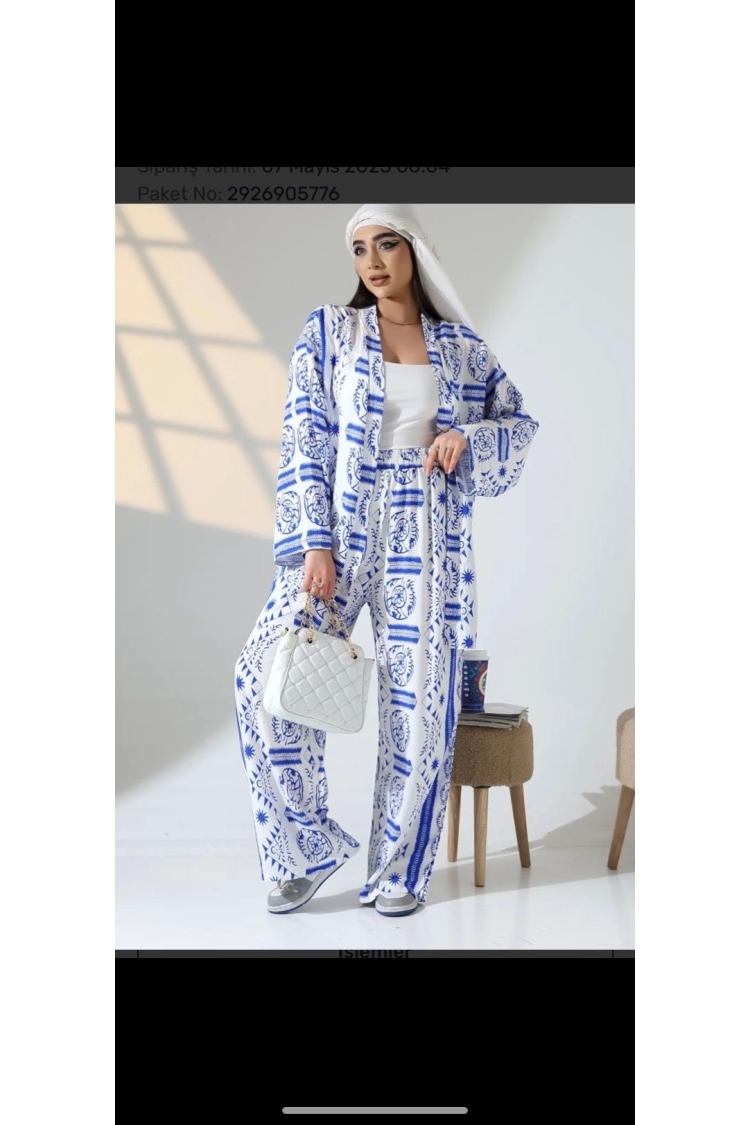 Ethnic Oversized Kimono With Square Neck - Brand: My Jest Fashion - Women & Kids, Baby Clothes Wholesale - TheBS Women
