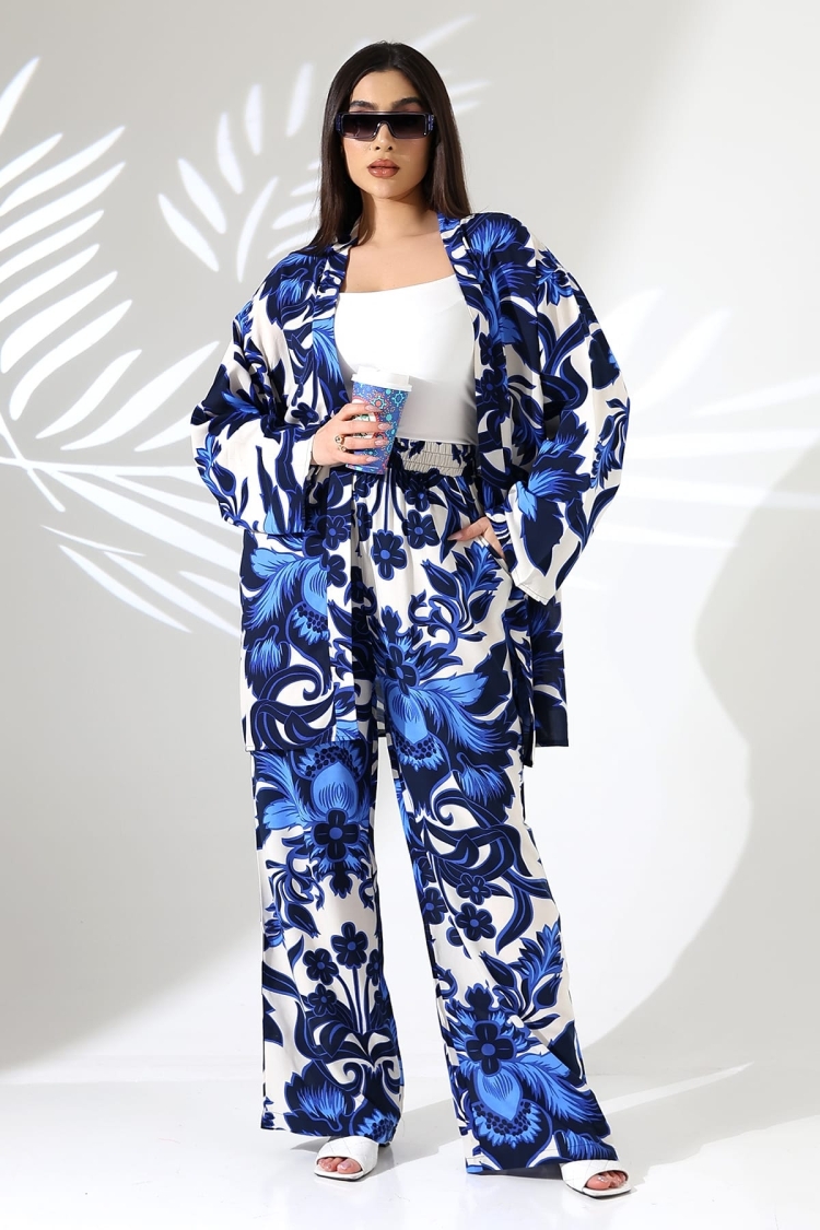 Floral Oversized Palazzo Set - Brand: My Jest Fashion - Women & Kids, Baby Clothes Wholesale - TheBS Women