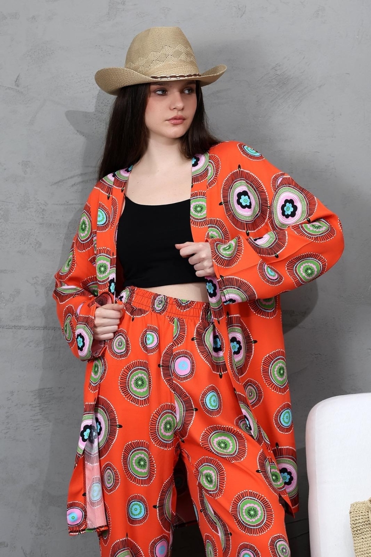 Boho Kimono With Floral & Figure Patterns - Brand: My Jest Fashion - Women & Kids, Baby Clothes Wholesale - TheBS Women