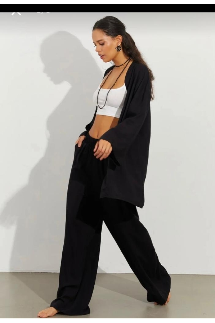 Kimono Oversized Fit Long Sleeve Open Front - Brand: My Jest Fashion - Women & Kids, Baby Clothes Wholesale - TheBS Women