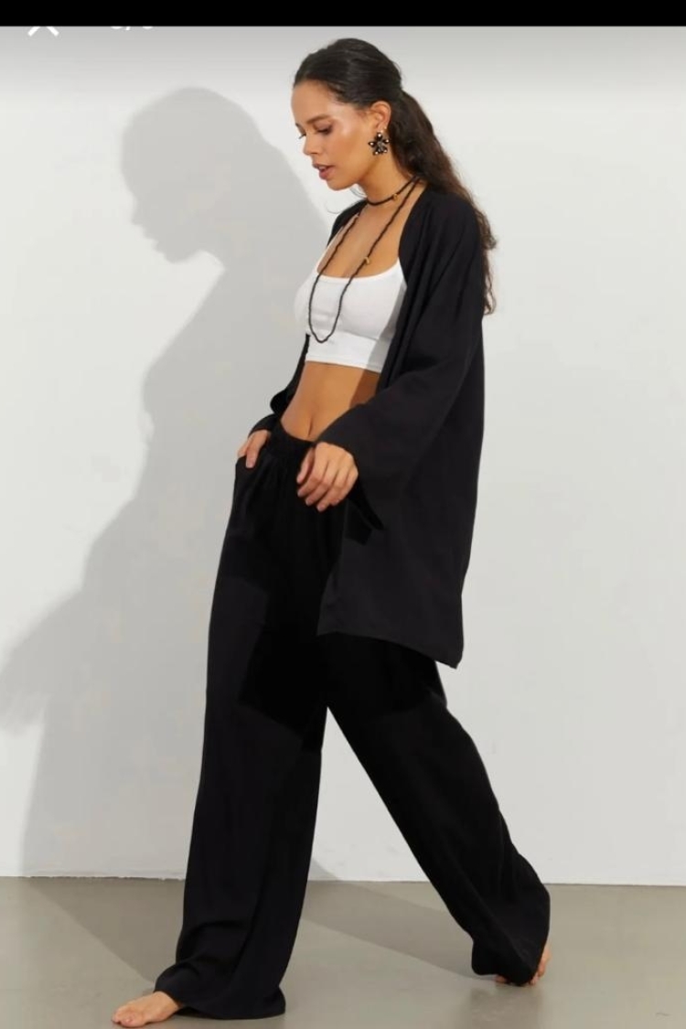 Kimono Oversized Fit Long Sleeve Open Front - Producer: My Jest Fashion - Wholesale Women Clothes - TheBS Women