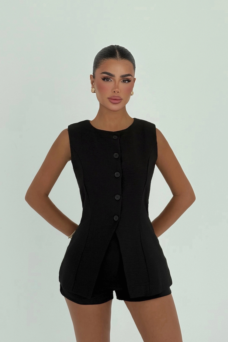 Sexy Formal Set With Fitted Sweat Shorts - Brand: EYYO ATELIER - Women & Kids, Baby Clothes Wholesale - TheBS Women
