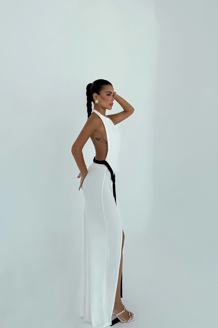 Elegant Floor Length Slip Dress - Producer: EYYO ATELIER - Wholesale Women Clothes - TheBS Women
