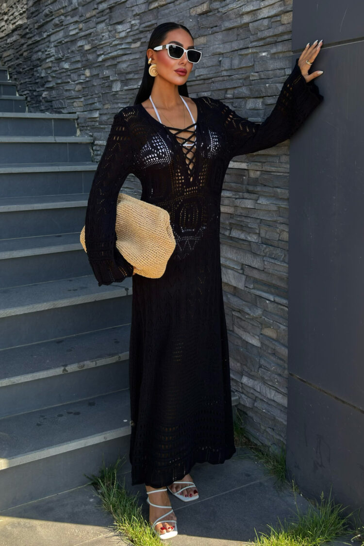 Brit Detailed Openwork Dress - Producer: Sobe Istanbul - Wholesale Women Clothes - TheBS Women