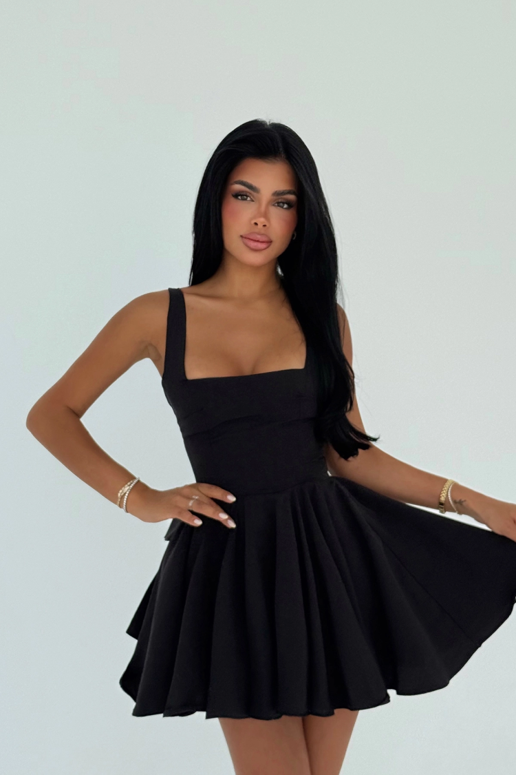 Sexy Elegant Sleeveless Skater Dress - Producer: EYYO ATELIER - Wholesale Women Clothes - TheBS Women