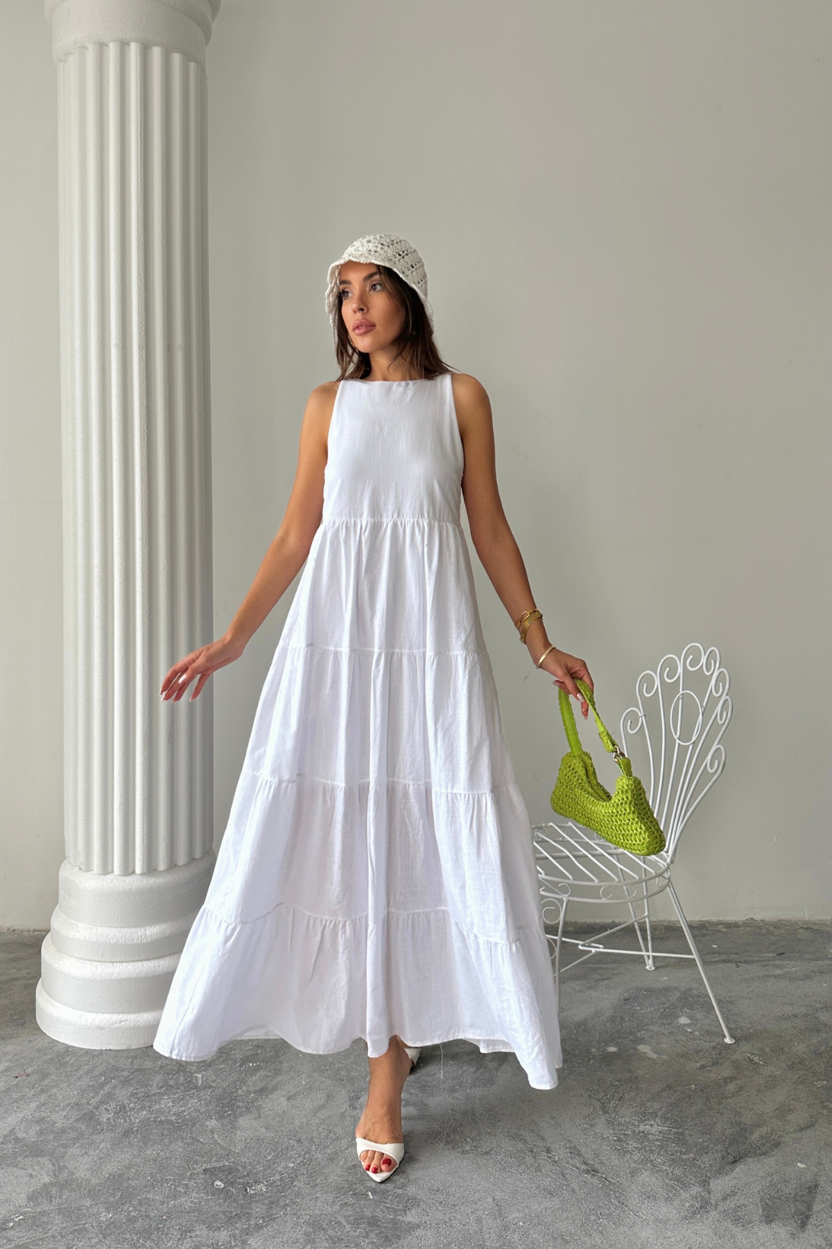 Babydoll Dress With Cap Sleeves - Brand: Ello - Women & Kids, Baby Clothes Wholesale - TheBS Women