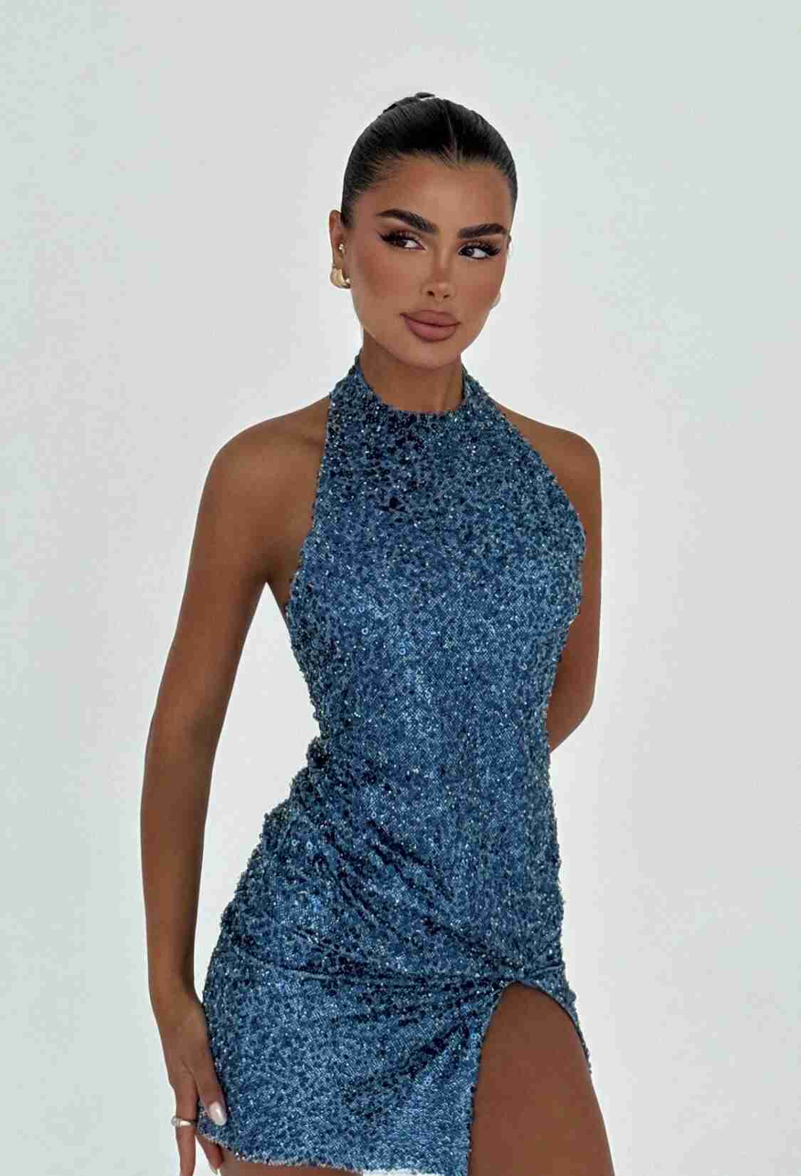 Sexy Glam Bodycon Mini Dress - Brand: EYYO ATELIER - Women & Kids, Baby Clothes Wholesale - TheBS Women
