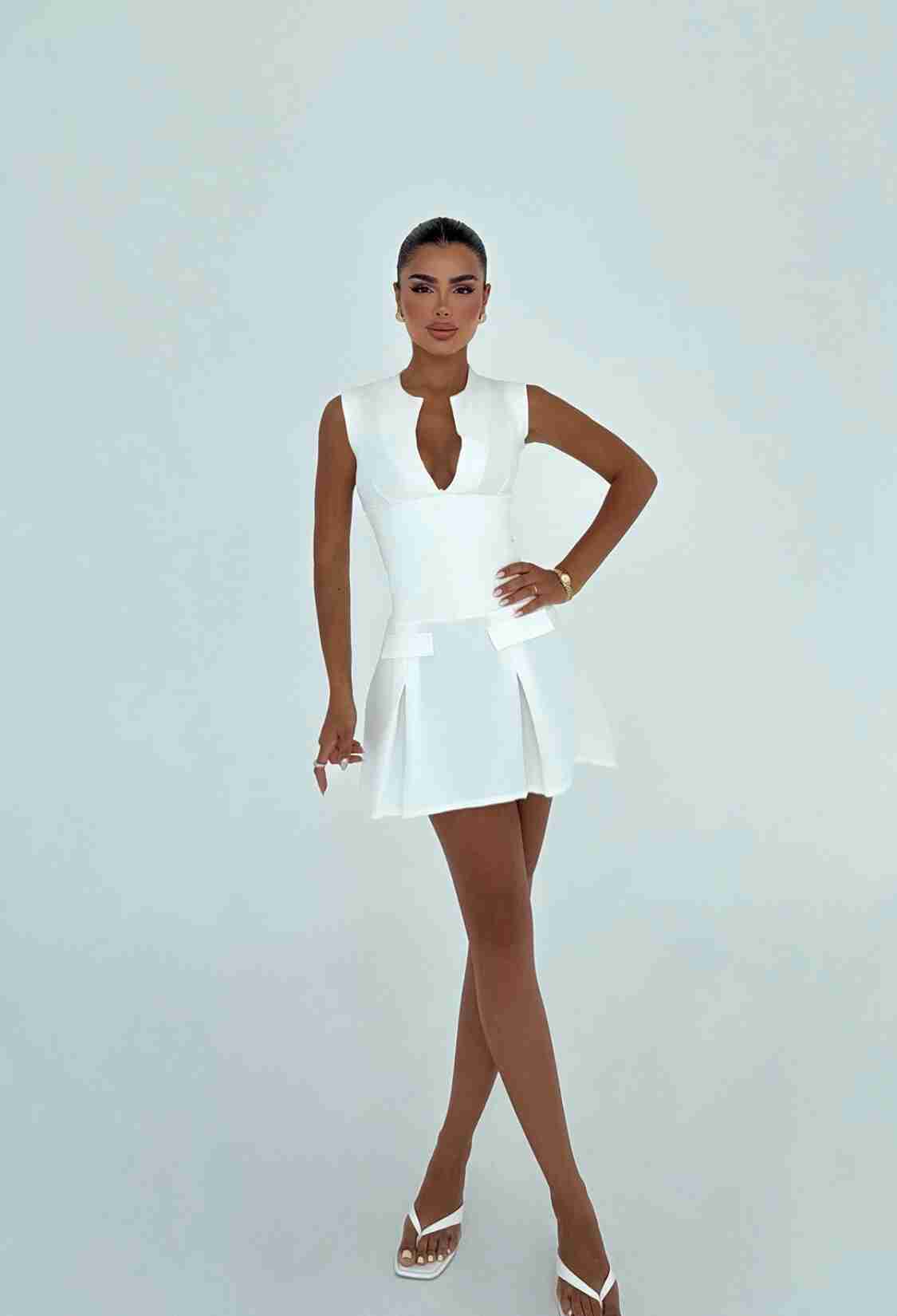 Sexy Fit And Flare Mini Dress - Brand: EYYO ATELIER - Women & Kids, Baby Clothes Wholesale - TheBS Women