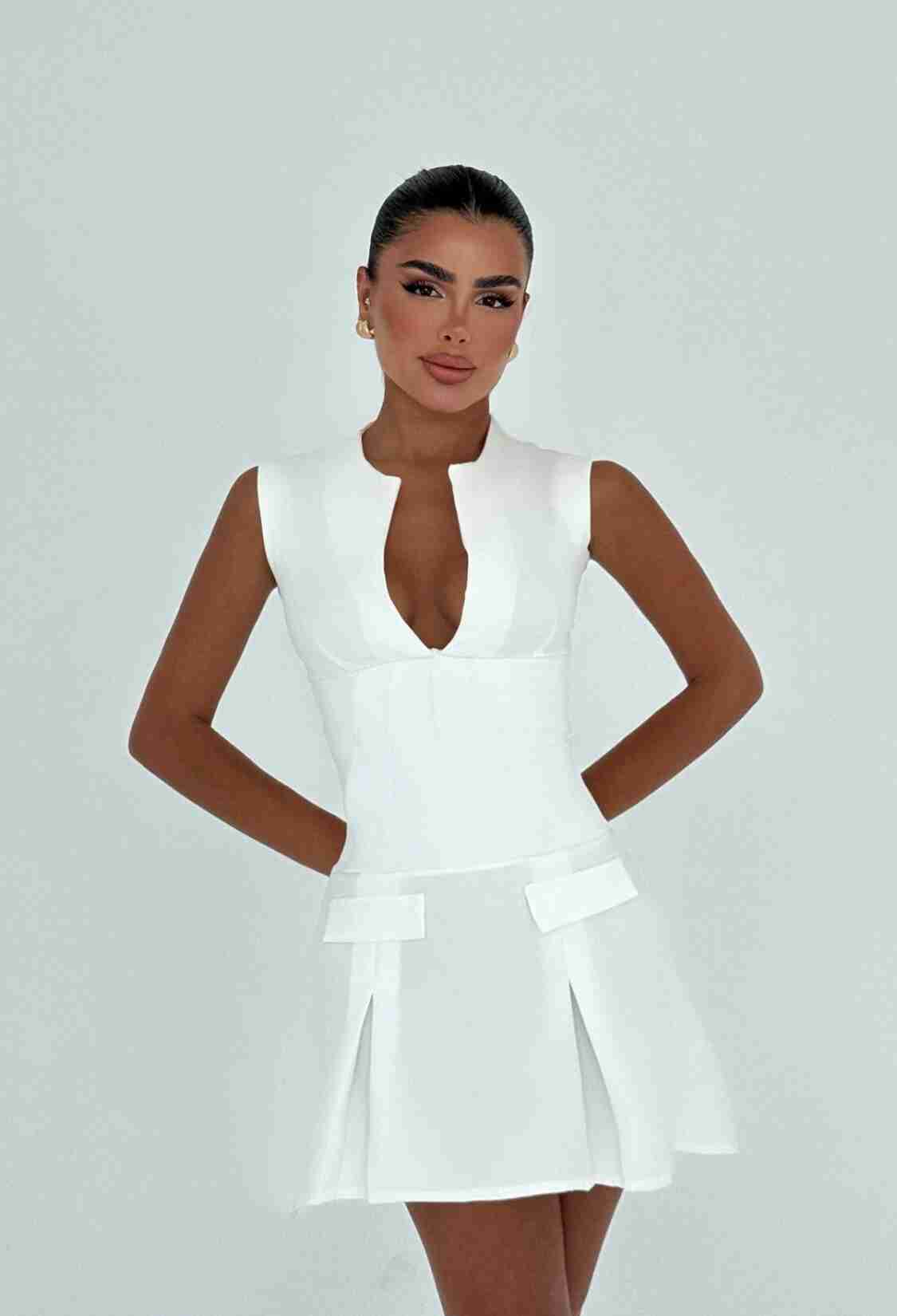 Sexy Fit And Flare Mini Dress - Brand: EYYO ATELIER - Women & Kids, Baby Clothes Wholesale - TheBS Women