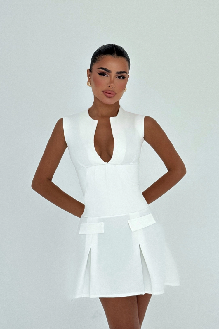 Sexy Fit And Flare Mini Dress - Producer: EYYO ATELIER - Wholesale Women Clothes - TheBS Women