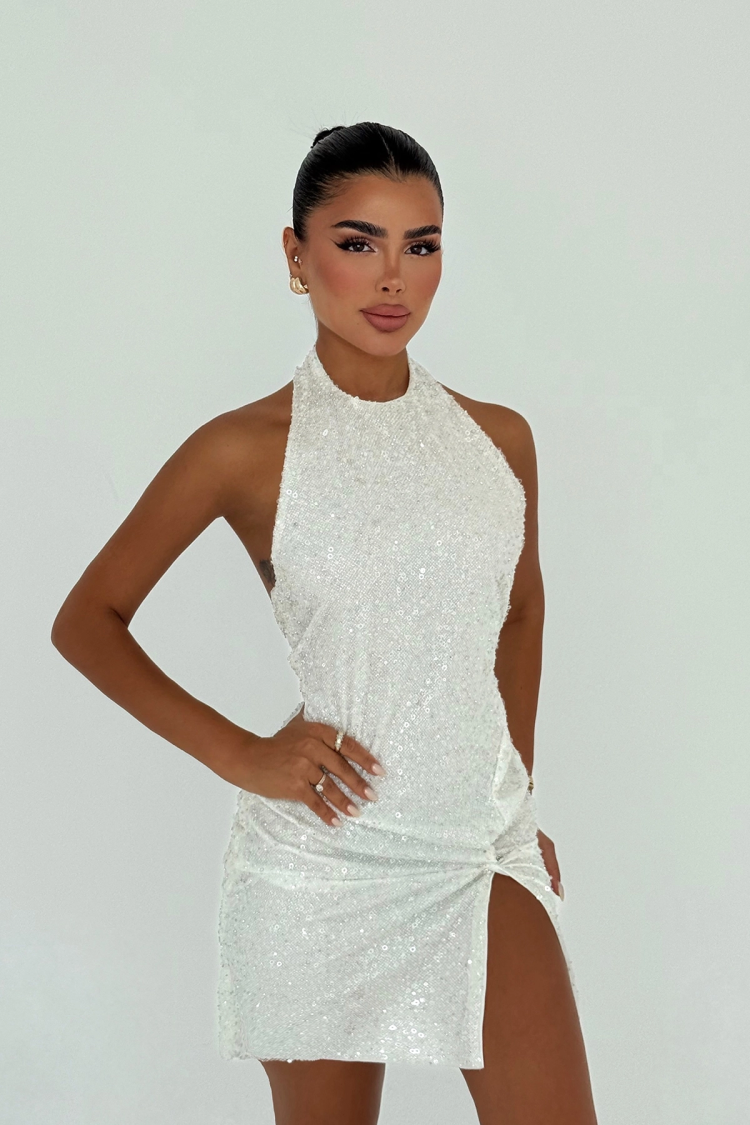 Sleeveless Sequined Bodycon Dress - Producer: EYYO ATELIER - Wholesale Women Clothes - TheBS Women