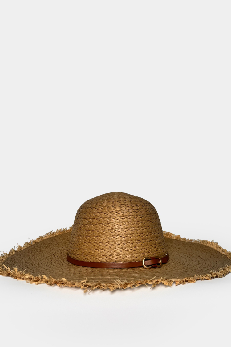 Brown Vintage Hat For Beach And Party - Producer: Black Fashion - Wholesale Women Clothes - TheBS Women