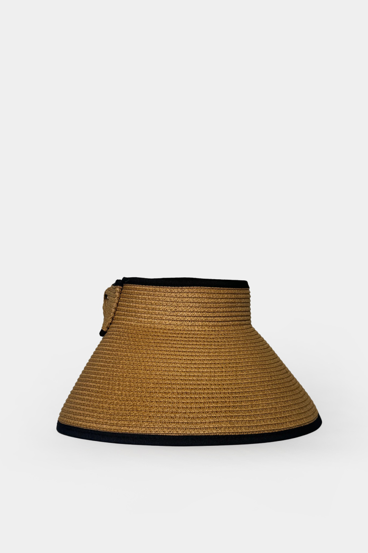 Brown Casual Hat For Beach & Party - Producer: Black Fashion - Wholesale Women Clothes - TheBS Women