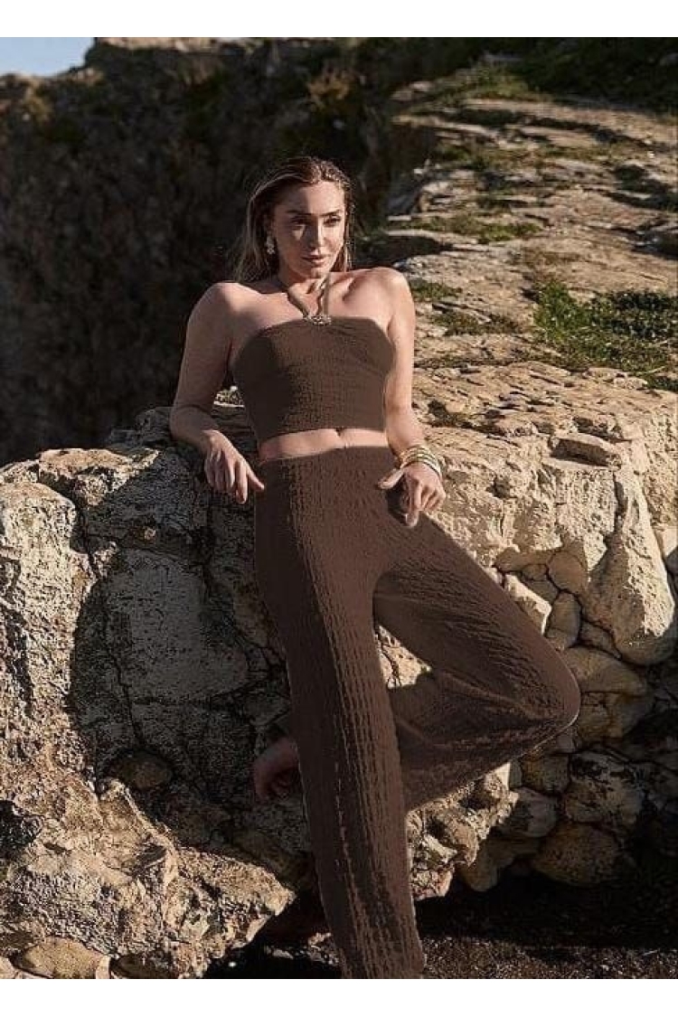 Boho Casual Set With Palazzo Pants - Brand: My Jest Fashion - Women & Kids, Baby Clothes Wholesale - TheBS Women