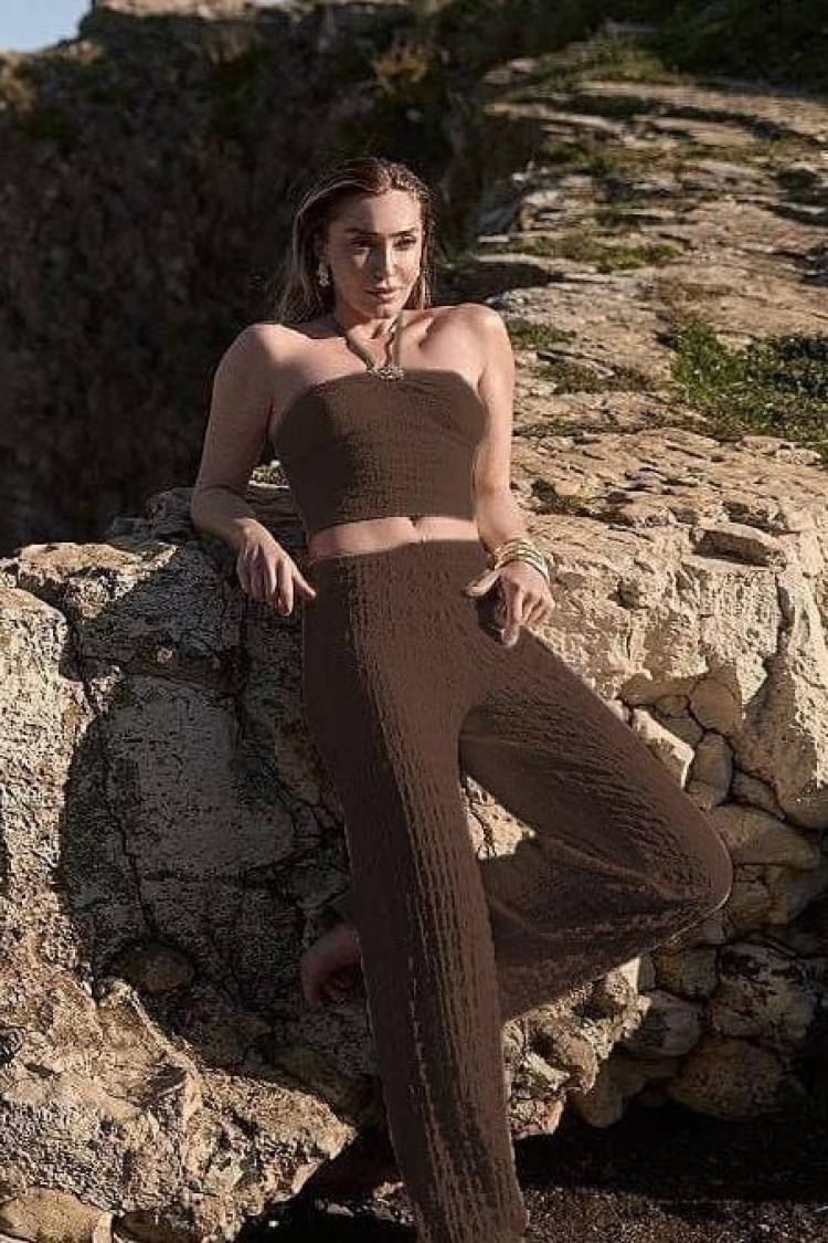 Boho Casual Set With Palazzo Pants - Producer: My Jest Fashion - Wholesale Women Clothes - TheBS Women