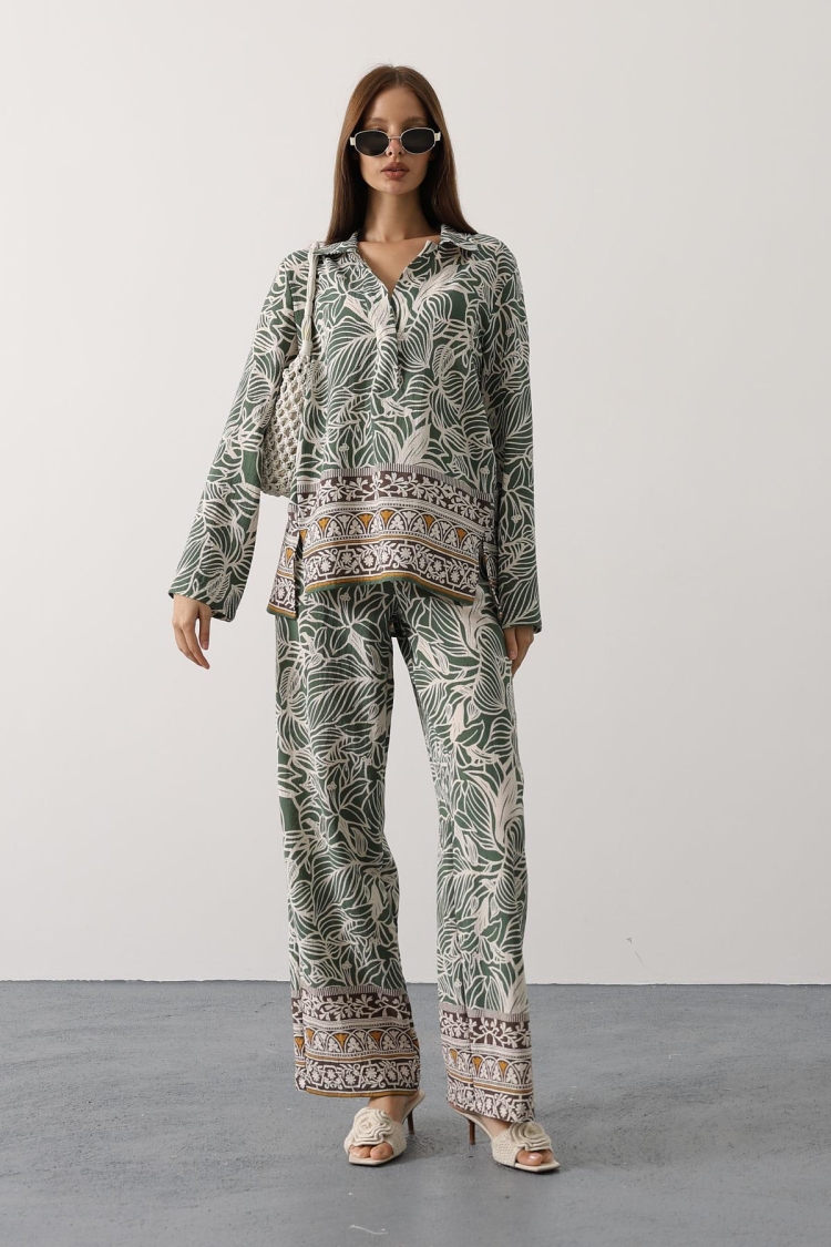 Floral Palazzo Set - Brand: Reyon - Women & Kids, Baby Clothes Wholesale - TheBS Women