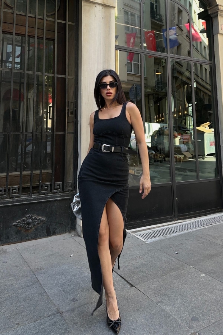 Black Sexy Elegant Sleeveless Bodycon Maxi Dress - Brand: XLove - Women & Kids, Baby Clothes Wholesale - TheBS Women