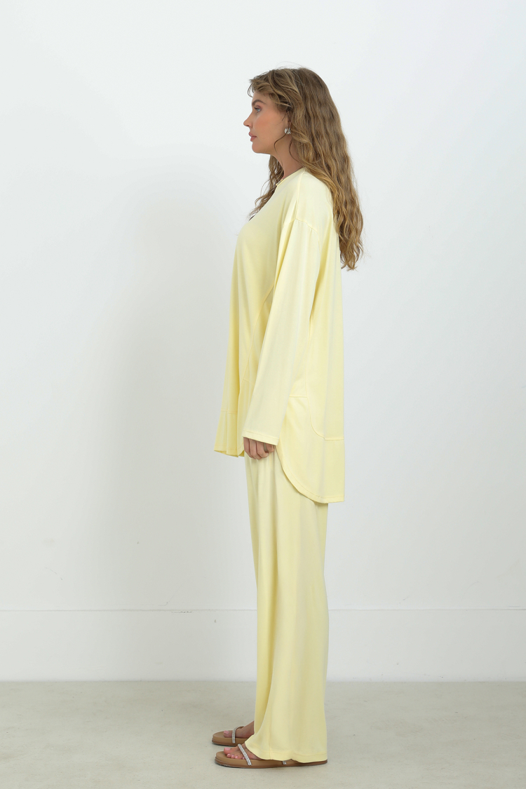 Elegant Casual Set With Palazzo Pants - Brand: Puane - Women & Kids, Baby Clothes Wholesale - TheBS Women