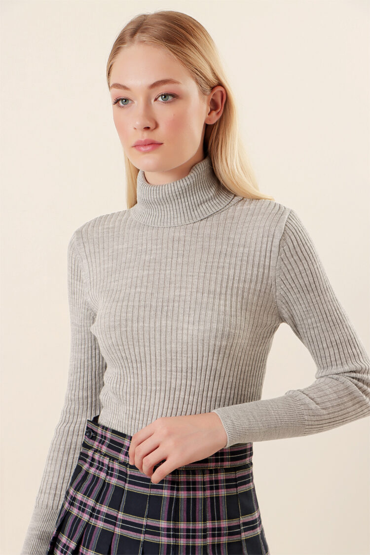 Pullover - Gray - Producer: Bigdart - Wholesale Women Clothes - TheBS Women