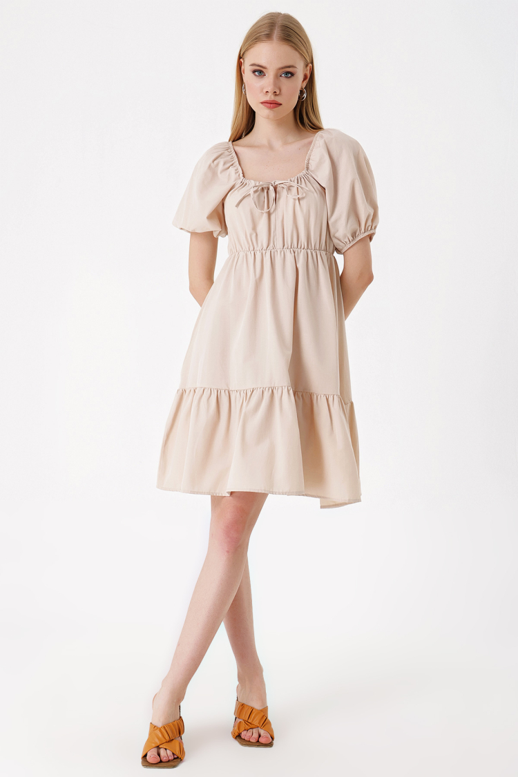 Flared Poplin Dress - Producer: Bigdart - Wholesale Women Clothes - TheBS Women