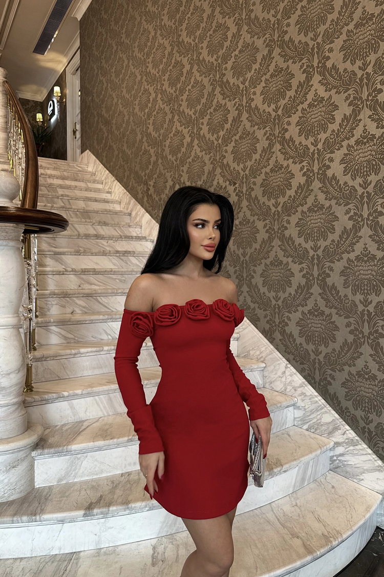 Rose Mini Dress - Producer: EYYO ATELIER - Wholesale Women Clothes - TheBS Women