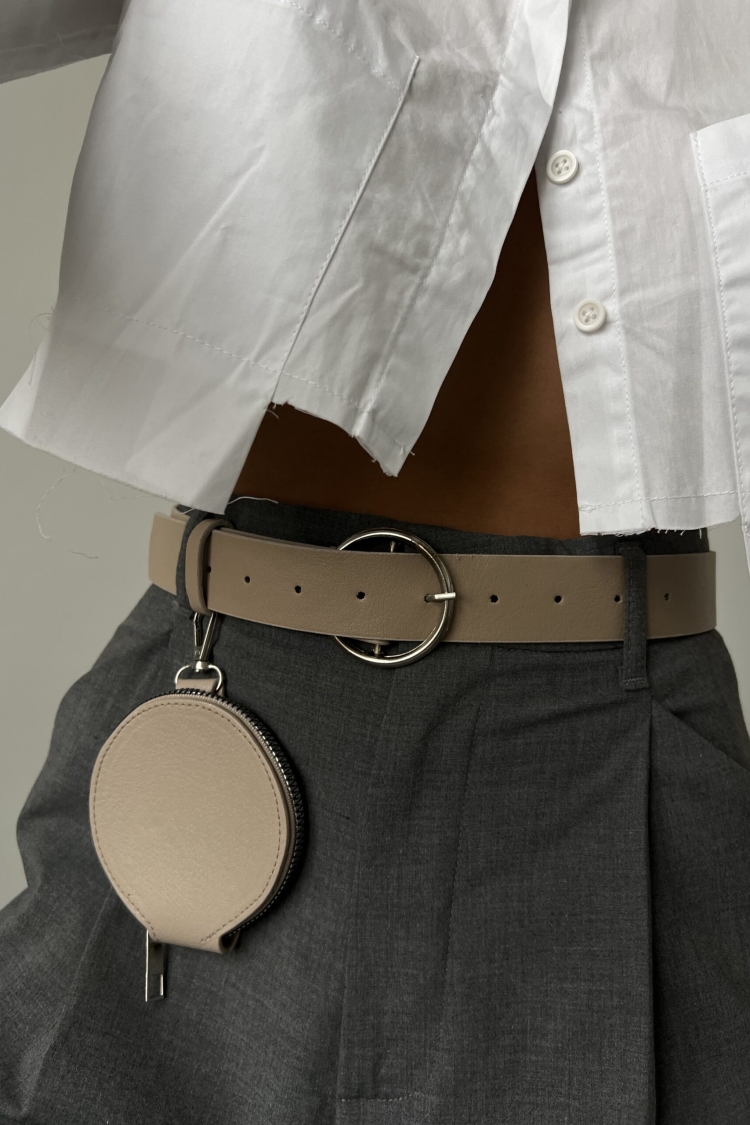 Round Buckle Wallet Shirt Jacket Pants Dress Belt - Producer: Fiori - Wholesale Women Clothes - TheBS Women