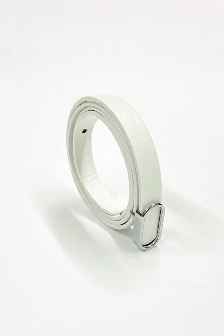Thin Belt With Imported Oval Gold Buckle - Producer: Fiori - Wholesale Women Clothes - TheBS Women