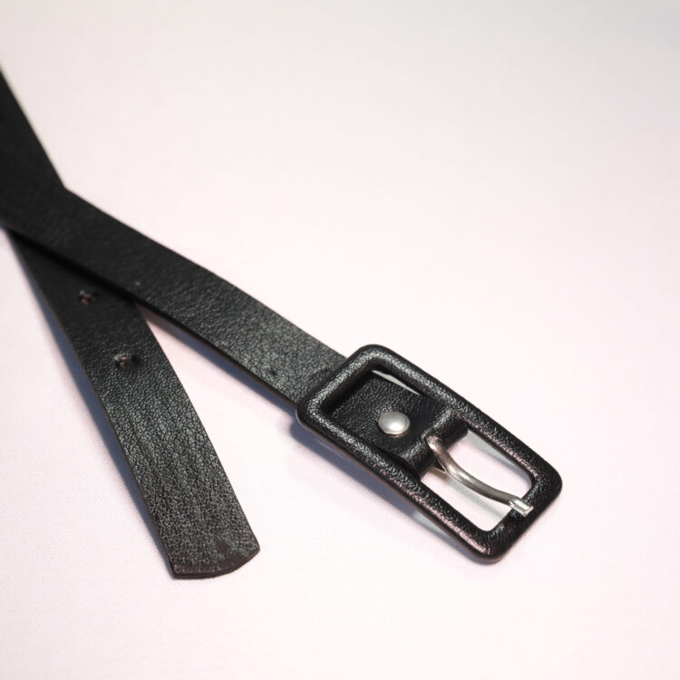 Rectangular Plated Buckle Women's Belt - Producer: Fiori - Wholesale Women Clothes - TheBS Women
