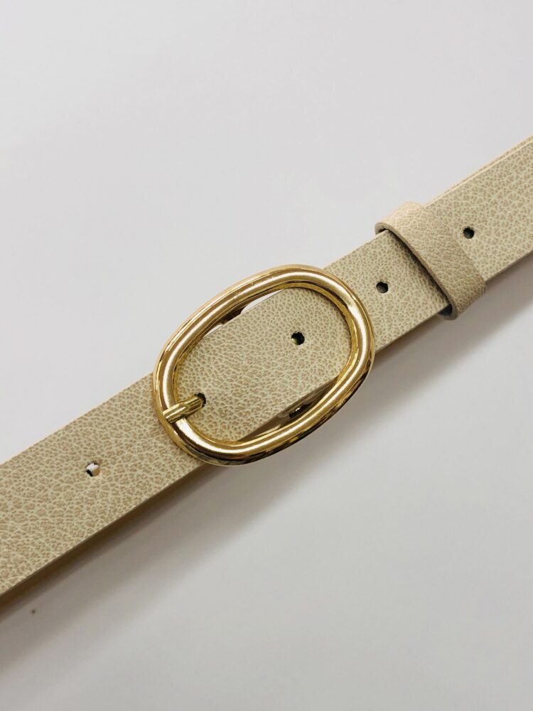 Women's Belt With Oval Buckle - Producer: Fiori - Wholesale Women Clothes - TheBS Women