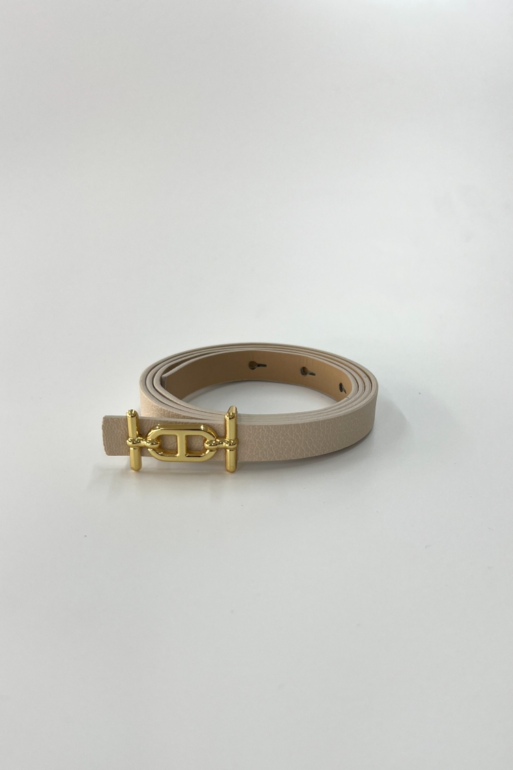 Thin Belt With Gold Buckle - Producer: Fiori - Wholesale Women Clothes - TheBS Women