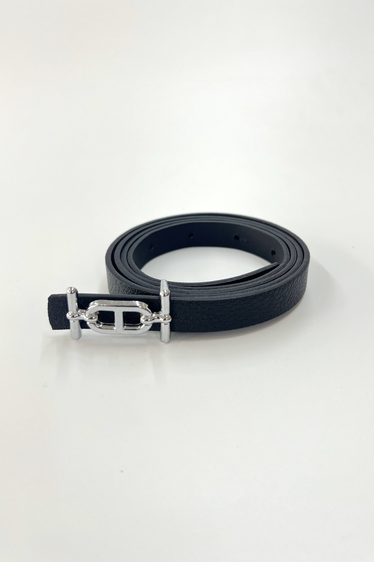 Thin Belt With Silver Buckle - Producer: Fiori - Wholesale Women Clothes - TheBS Women