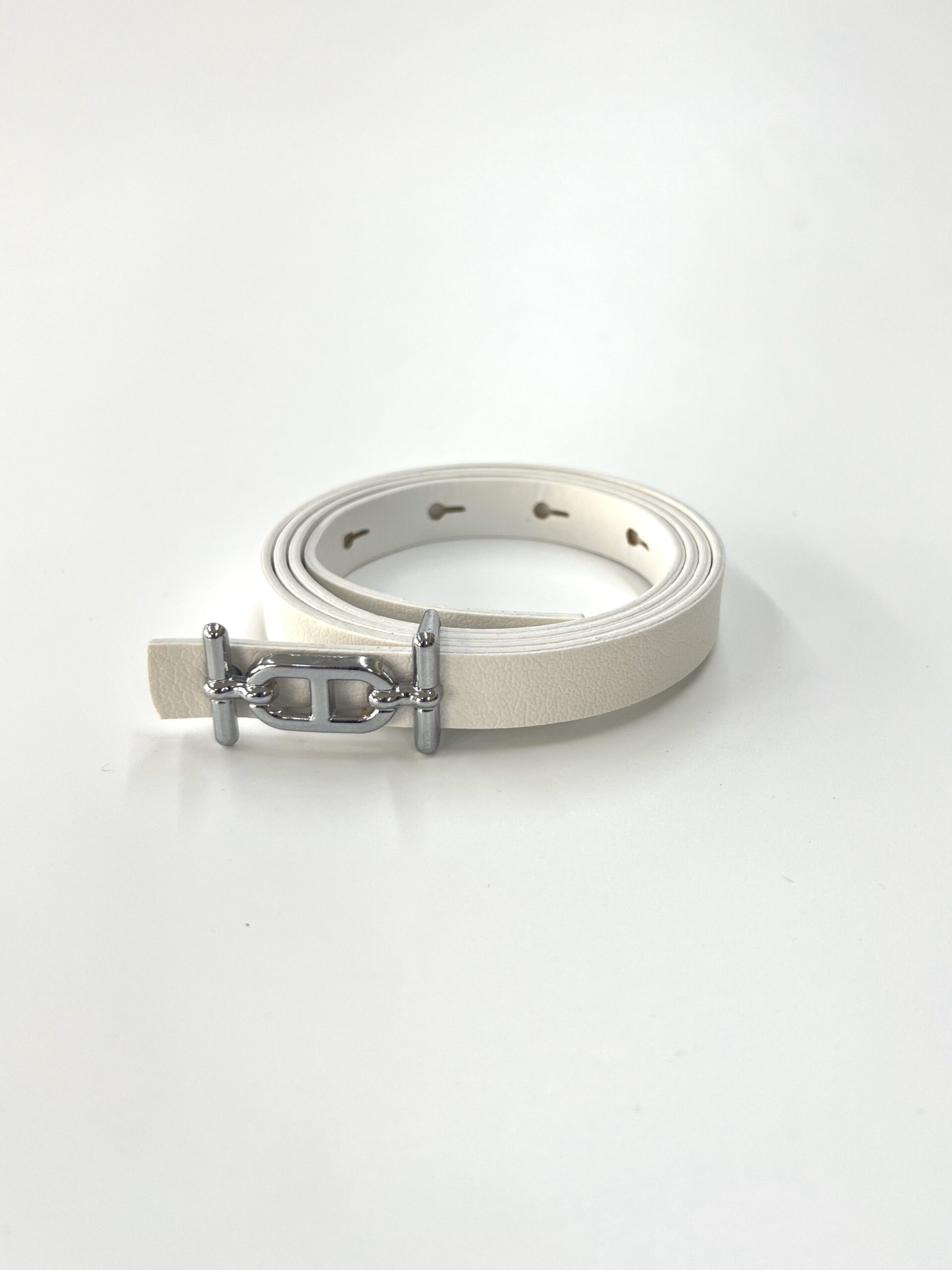 Thin Belt With Silver Buckle - Producer: Fiori - Wholesale Women Clothes - TheBS Women