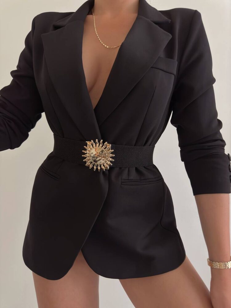 Women's Belt With Elastic Sun Buckle - Producer: Fiori - Wholesale Women Clothes - TheBS Women