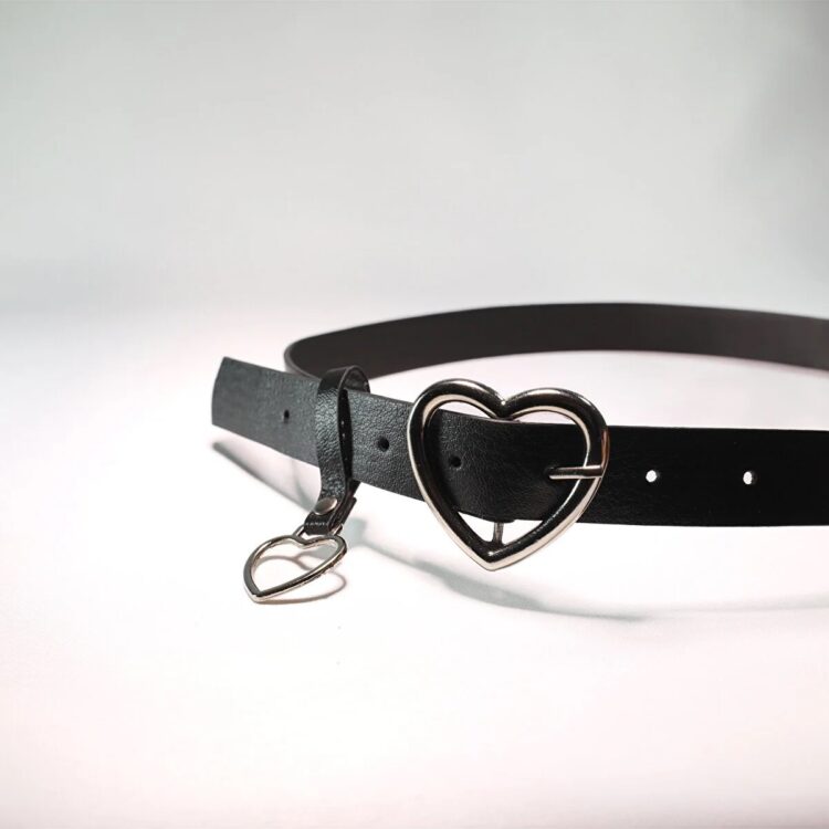 Basic Women's Belt With Heart Buckle - Producer: Fiori - Wholesale Women Clothes - TheBS Women
